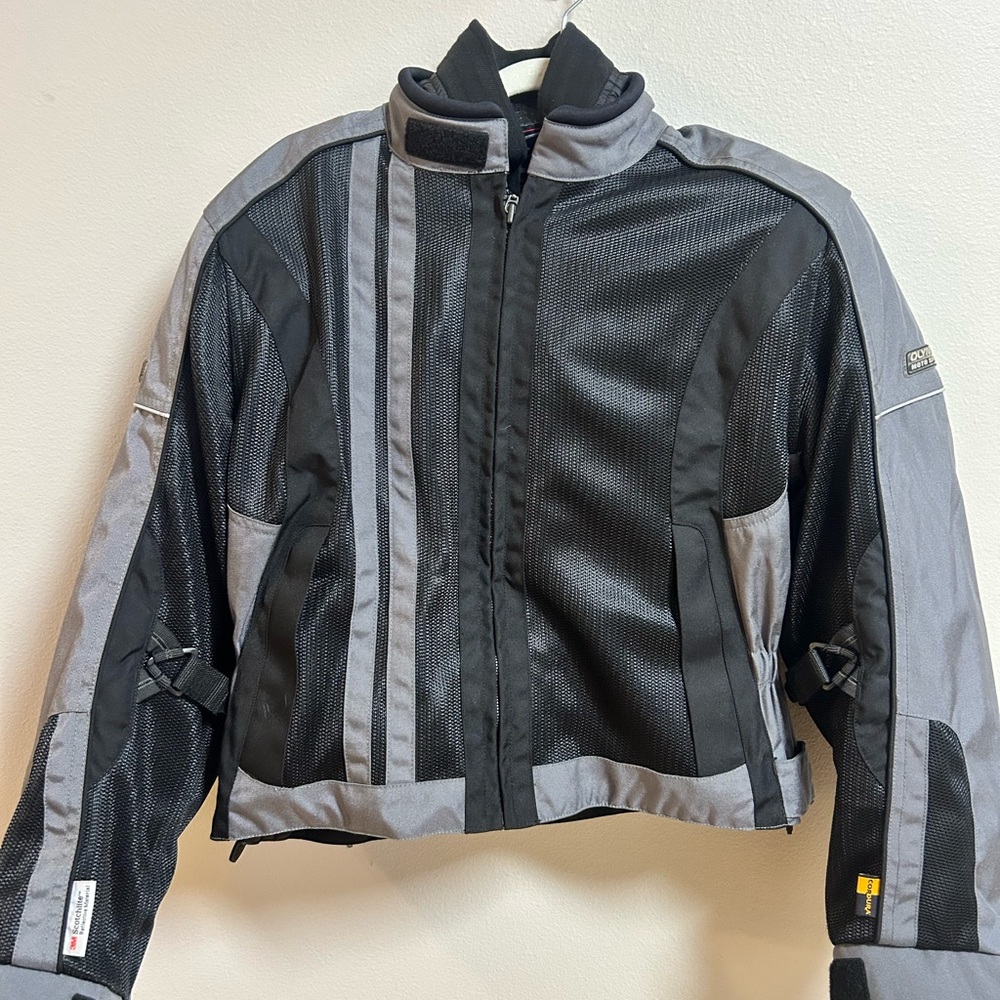 Olympia Moto Sports Women’s Medium 2-in-1 Motorcycle Jacket Armor Mesh Cordura